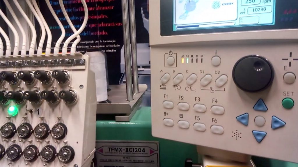 máquinas de bordados industriales, venta de máquinas de bordado industrial