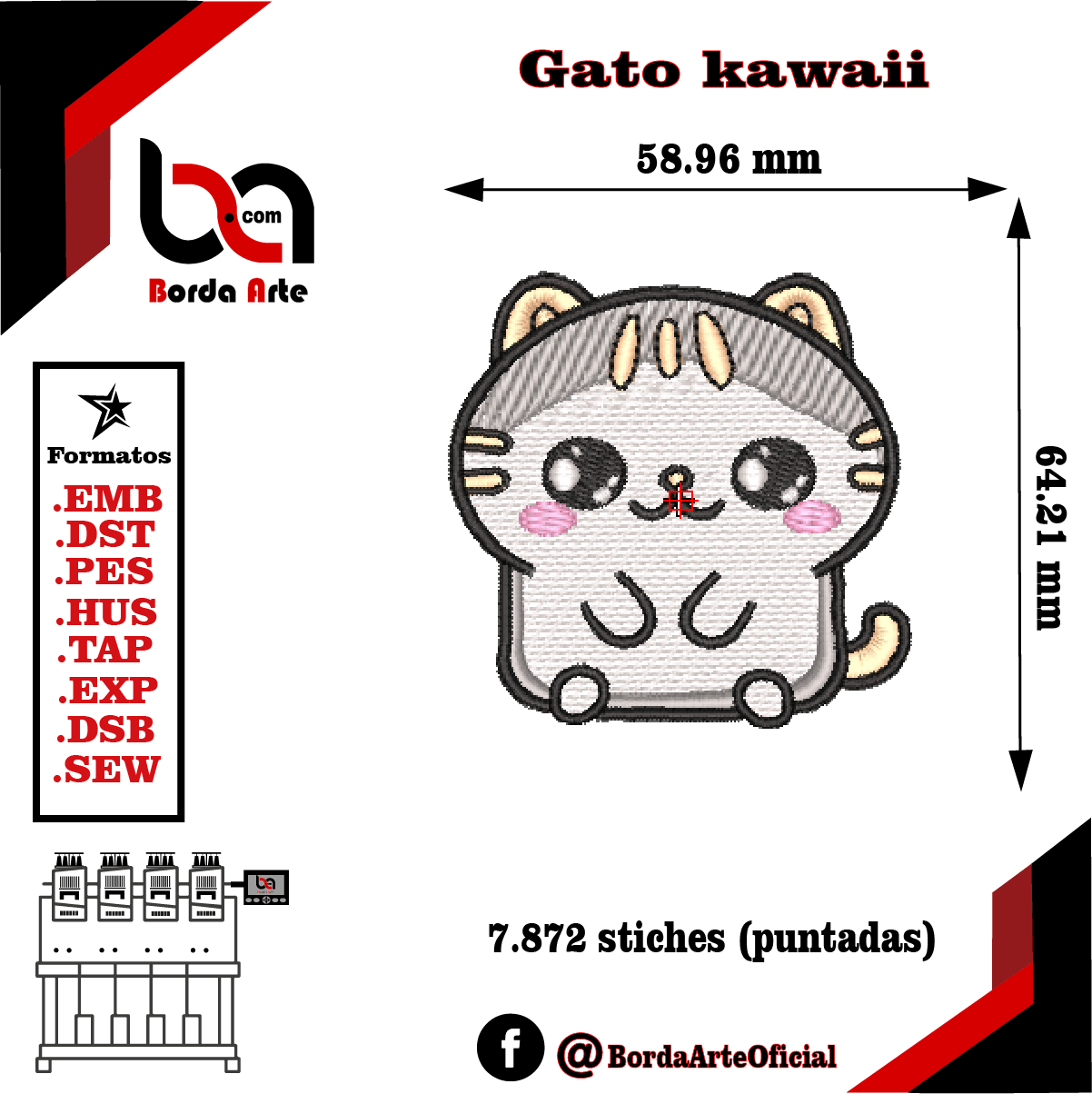 Gato Kawaii