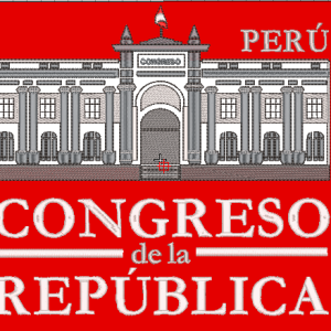 Pancarta Congreso de la Republica