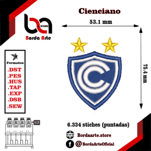 #Cienciano #PapáDeAmérica #FútbolPeruano #BordadoDeFútbol #BordadoDigital #BordadoComputarizado #BordadoAplique #BordadoDeportivo #BordadoProfesional #EmbroideryDesign #BordadoPersonalizado #DiseñosDeBordado #OrgulloCusqueño #CampeónSudamericano