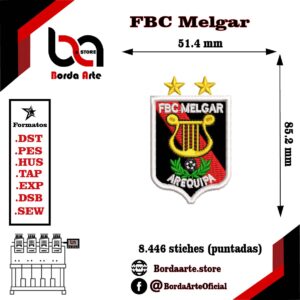 #FBCMelgar #Melgar #FútbolPeruano #BordadoDeFútbol #BordadoComputarizado #BordadoDigital #BordadoAplique #BordadoDeportivo #EmbroideryDesign #BordadoProfesional #ClubMelgar #BordadoPersonalizado #DiseñosDeBordado #OrgulloArequipeño